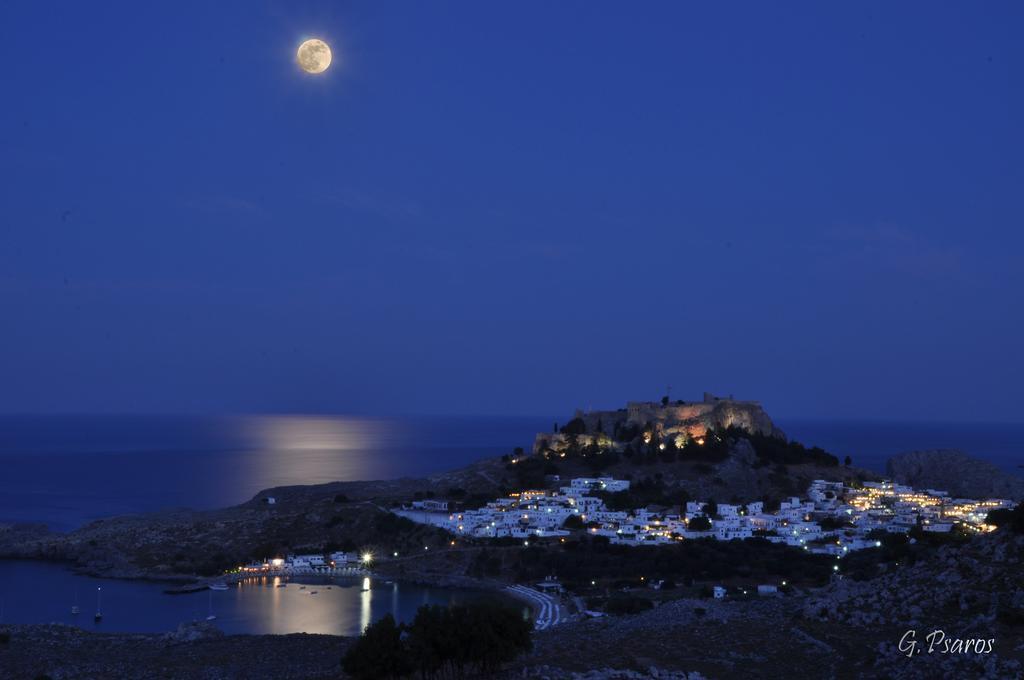 Villa Eftihia In Lindos Exterior foto